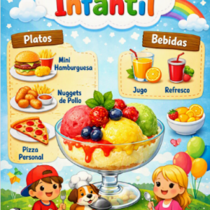 menu Infantil